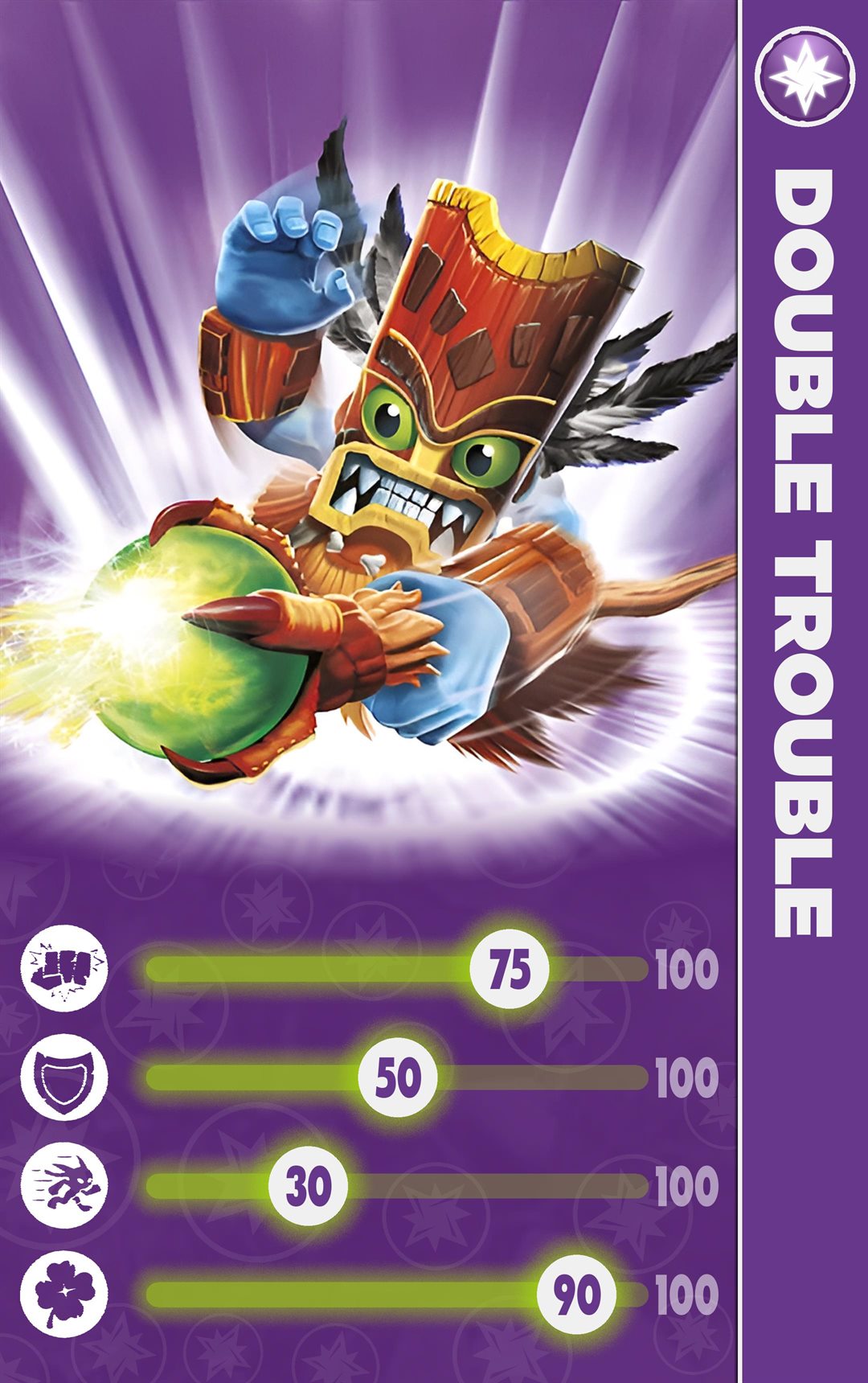 DOUBLE TROUBLE_face