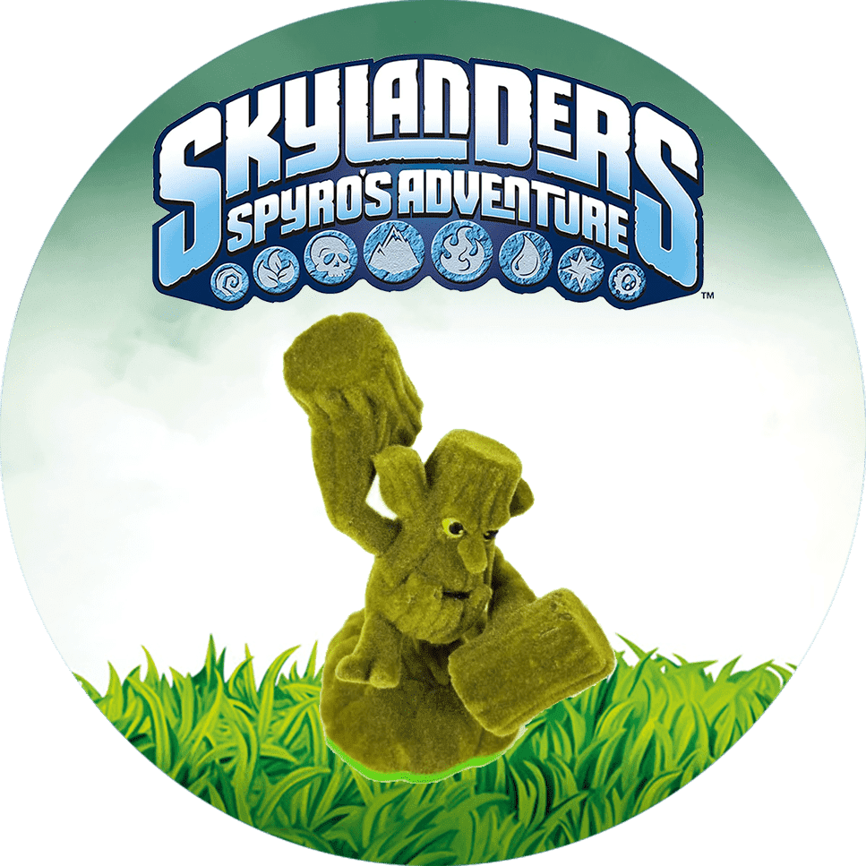 Flocked Stump Smash Logo v2