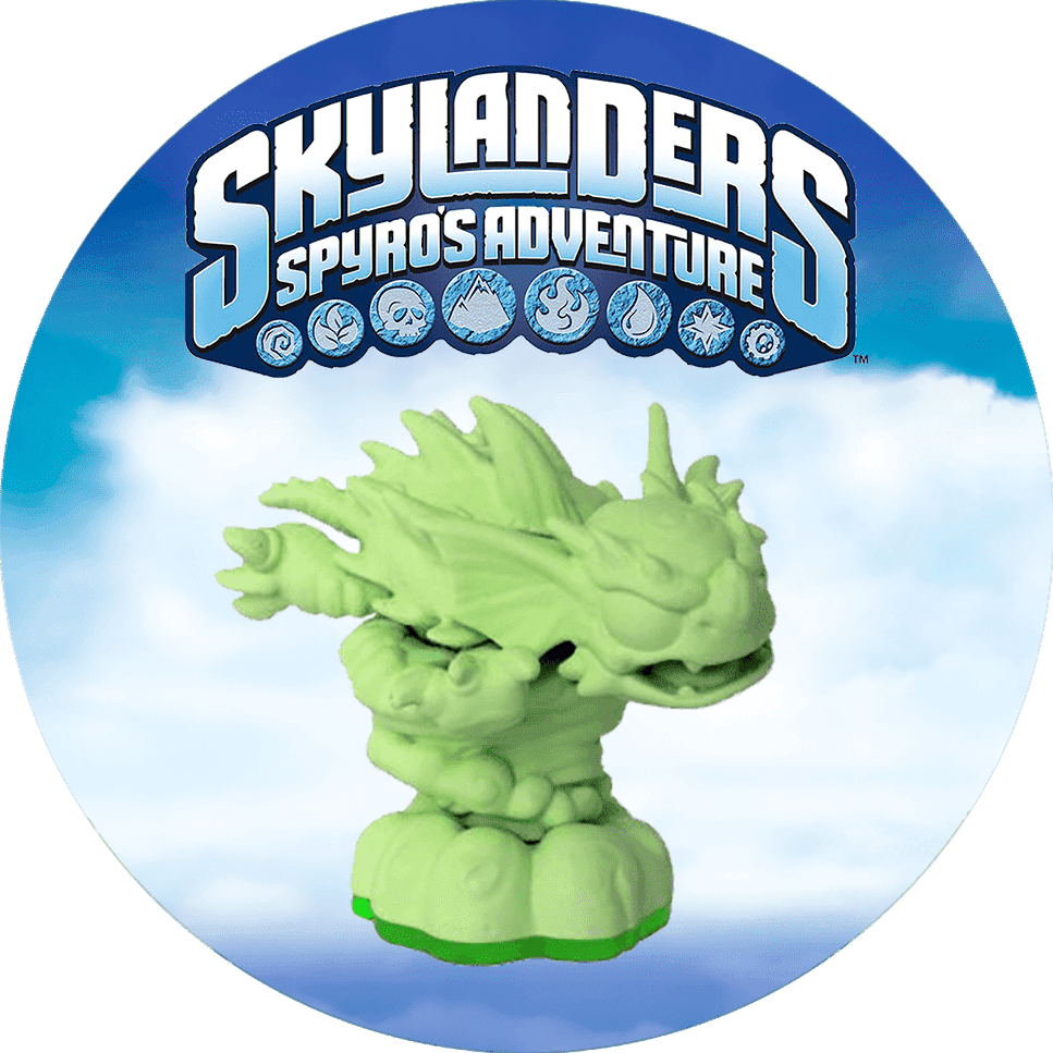 Glow In The Dark Warnado Logo v2
