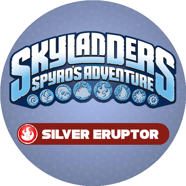 Silver Eruptor Icon Logo