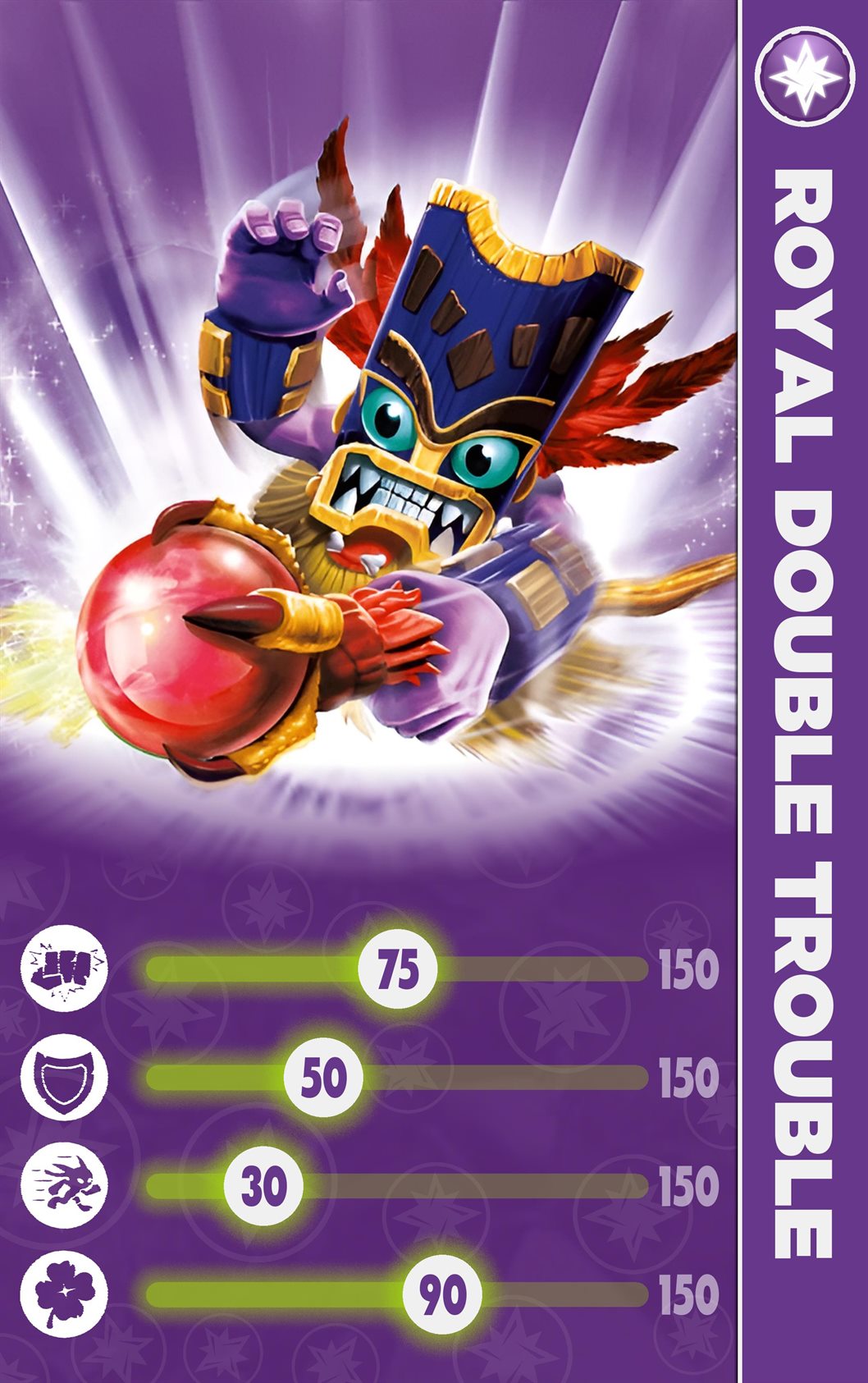 ROYAL DOUBLE TROUBLE_face