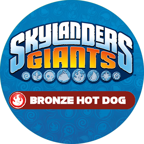 Bronze Hot Dog Icon Logo-Alt