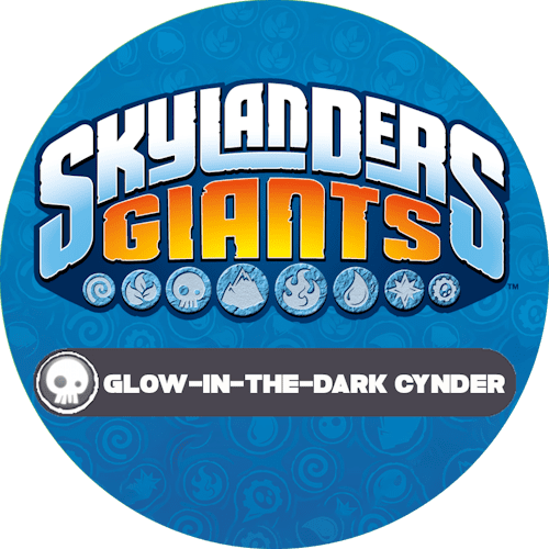 Glow-in-the-Dark Cynder Icon Logo-Alt