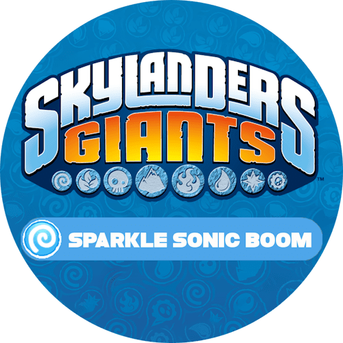 Sparkle Sonic Boom Icon Logo-Alt