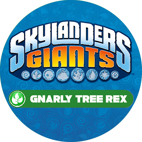 Gnarly Tree Rex Icon Logo-Alt