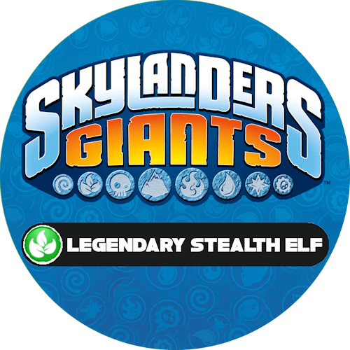 Legendary Stealth Elf Icon Logo-Alt