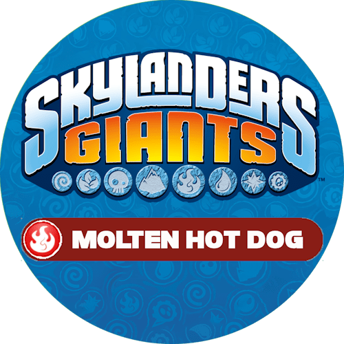 Molten Hot Dog Icon Logo-Alt