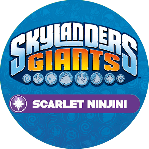 Scarlet Ninjini Giant Icon Logo-Alt