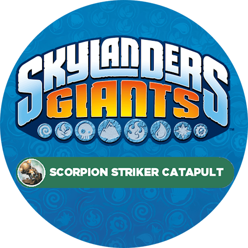 Scorpion Striker Catapult Icon Logo-Alt