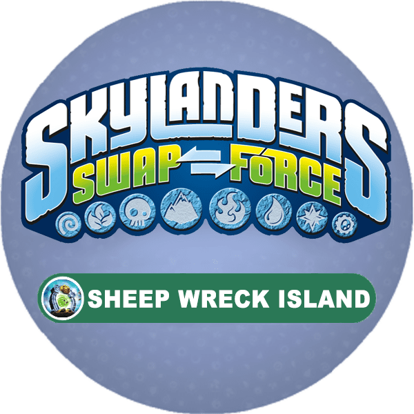 Sheep wreck island back