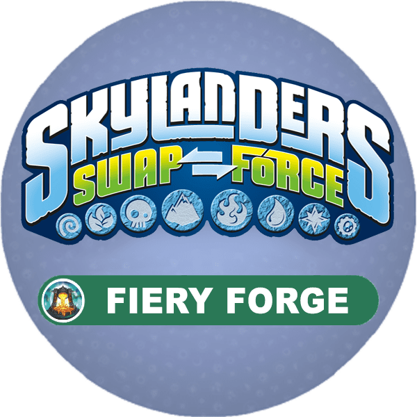 Fiery forge back