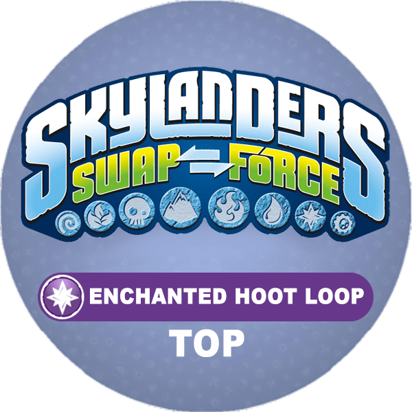 Enchanted hoot loop top