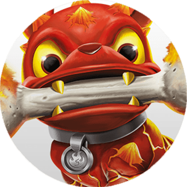 Fire bone hot dog