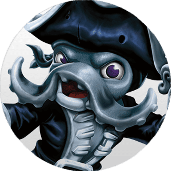 Dark wash buckler