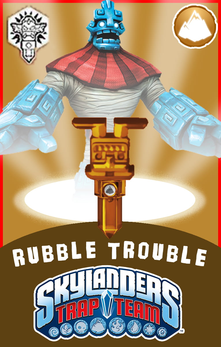 Earth Handstand (Rubble Trouble)