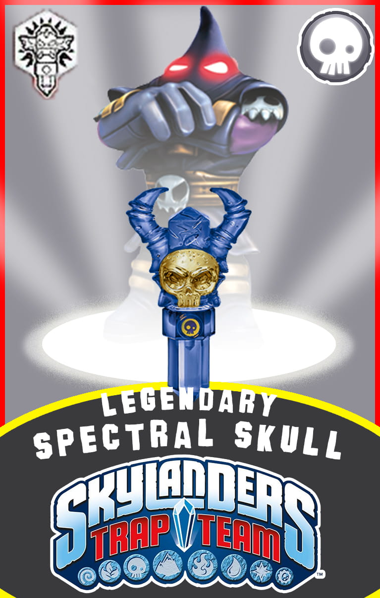 Legendary Spectral Skull (Undead Skull)