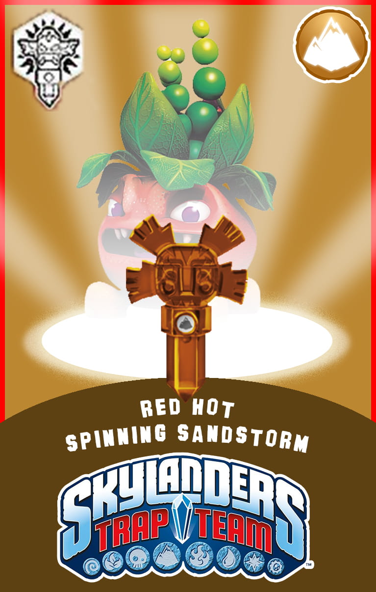 Earth Totem (Red Hot Spinning Sandstorm)