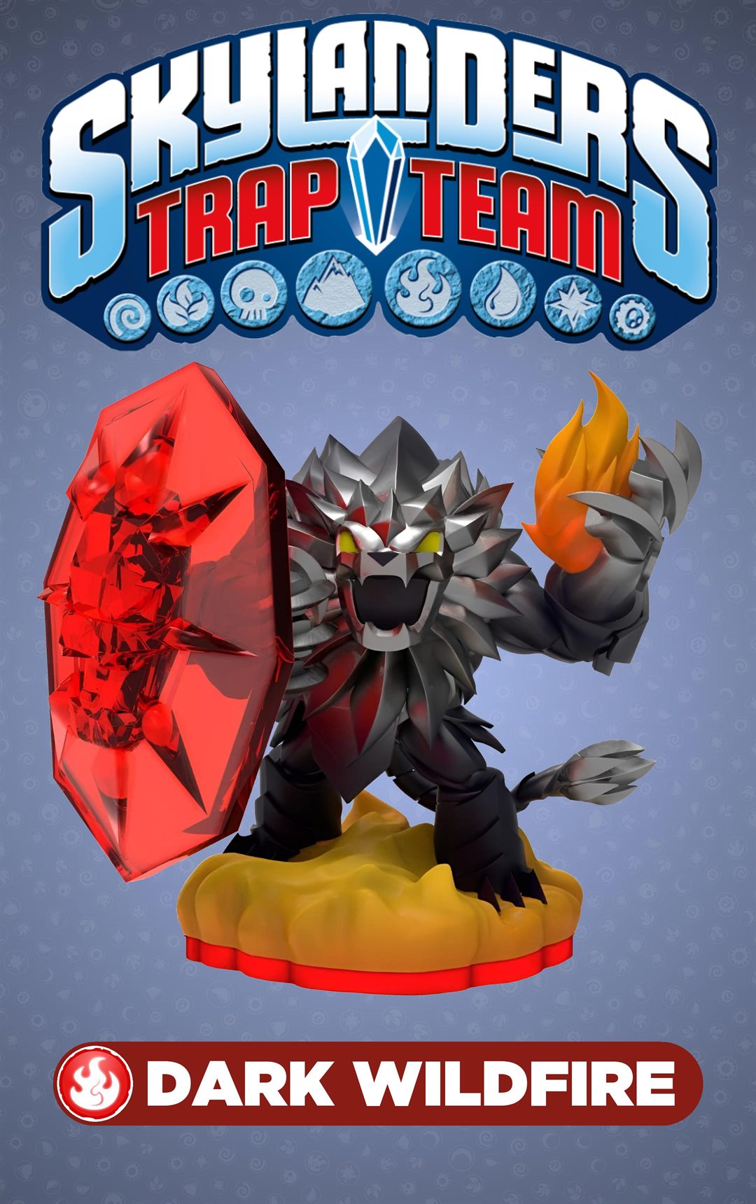 DARK WILDFIRE_back