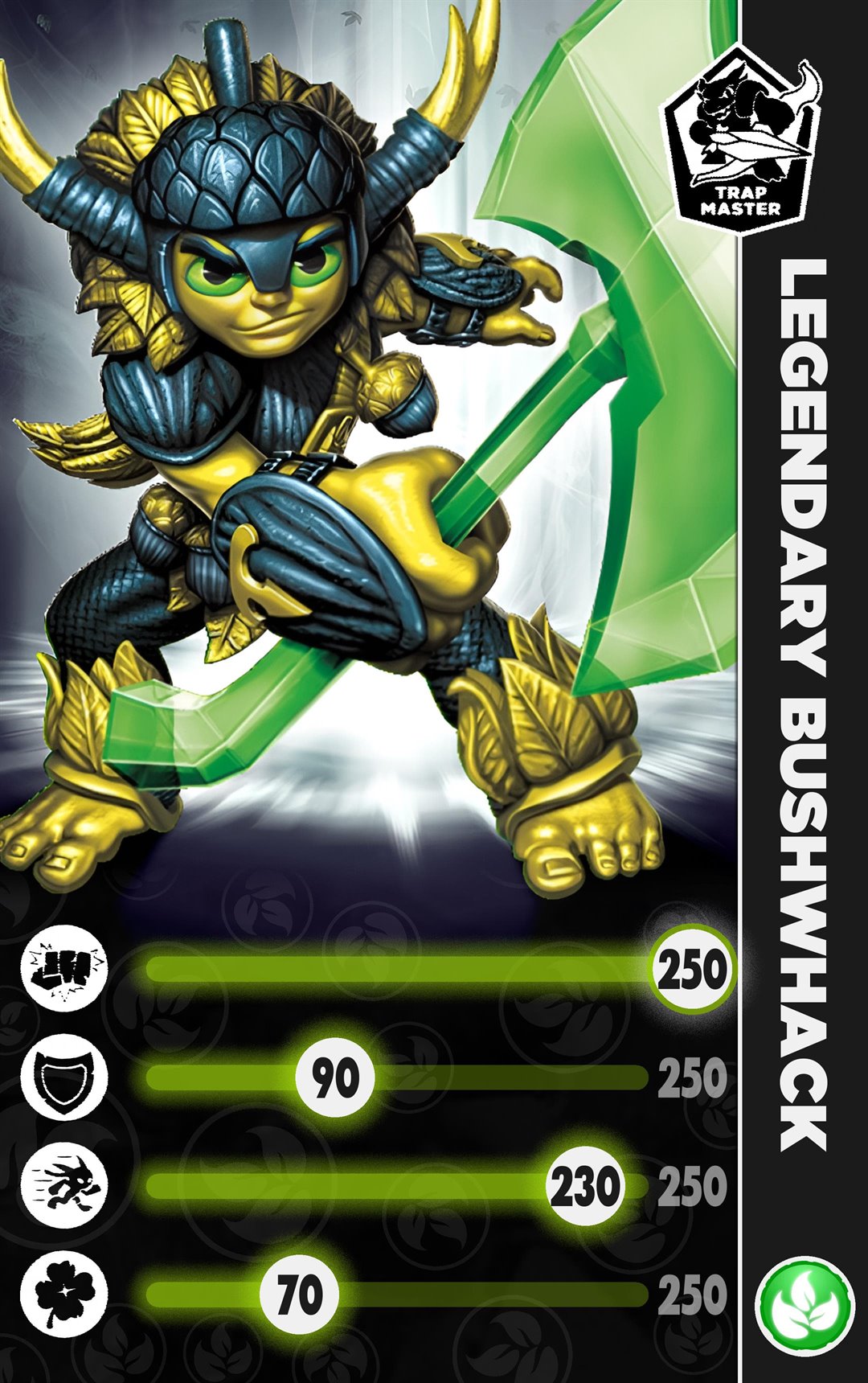 LEGENDARY BUSHWHACK_face