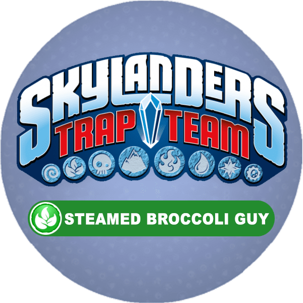 Steamed broccoli guy back