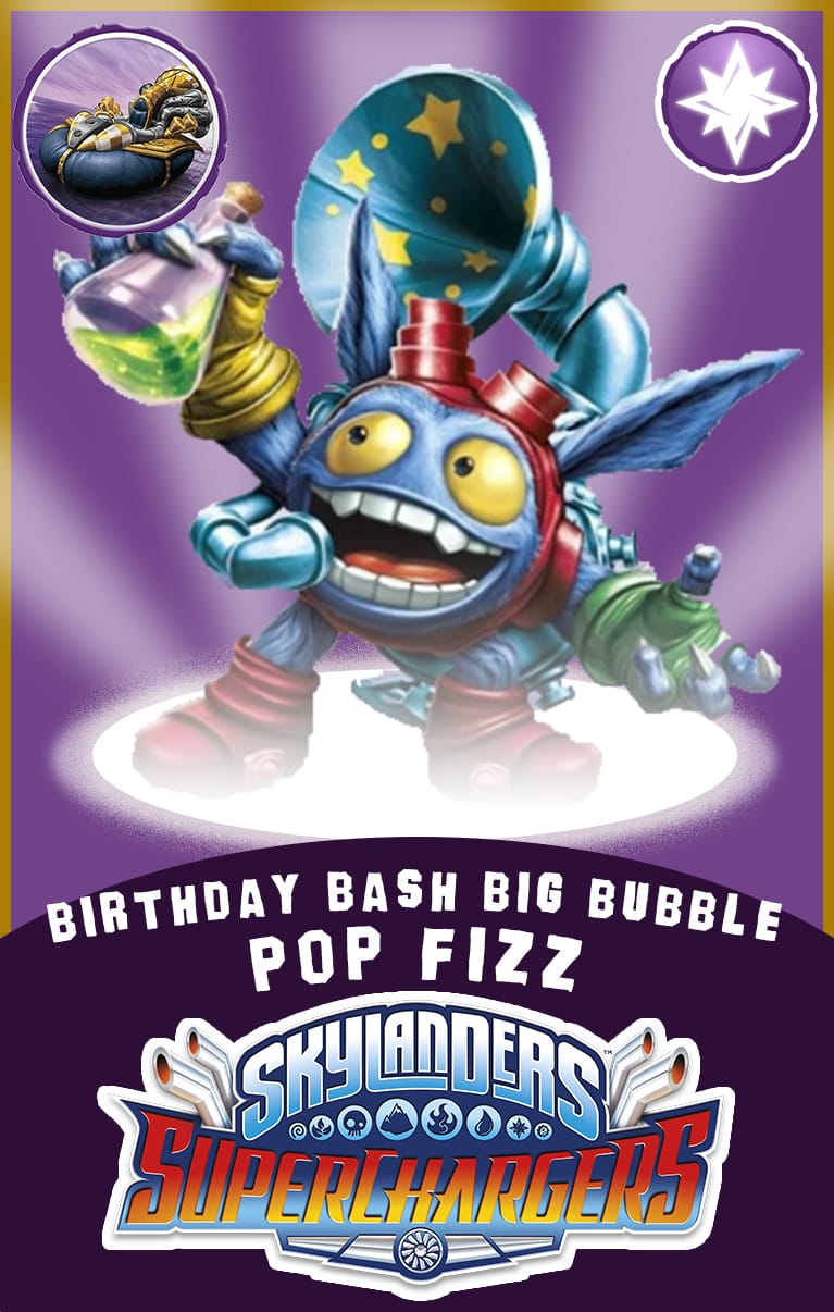 Birthday Bash Big Bubble Pop Fizz