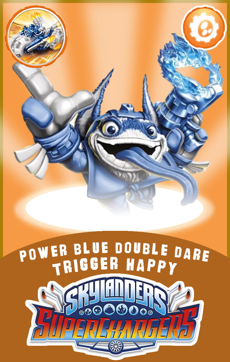 Power Blue Double Dare Trigger Happy