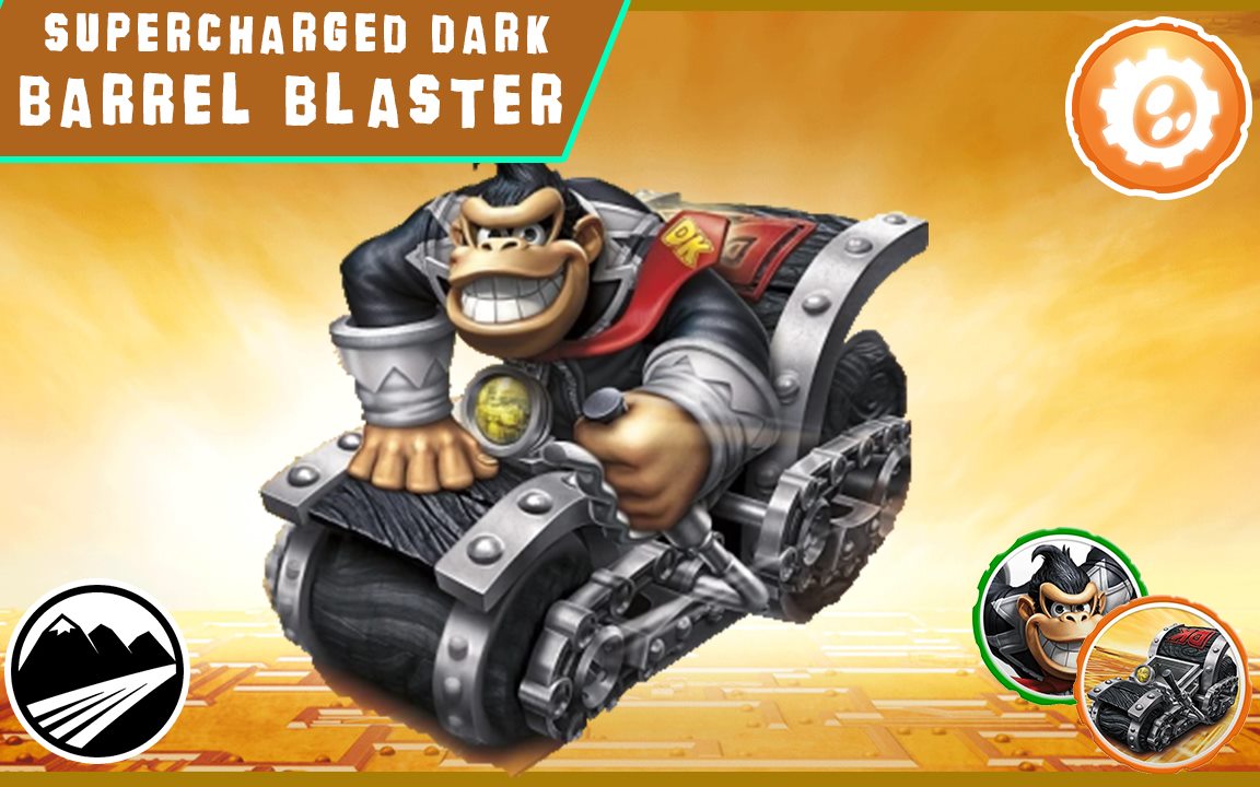 Vehicle Supercharged Dark Barrel Blaster