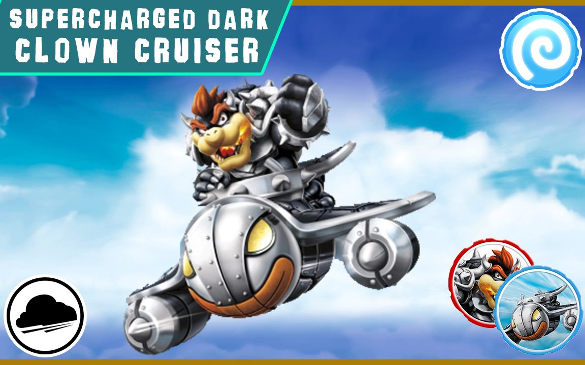 Vehicle Supercharged Dark Clown Cruiser