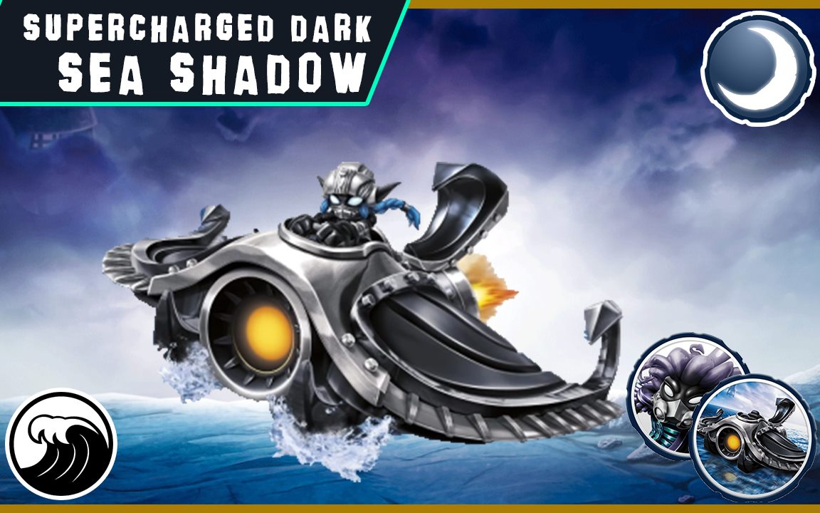 Vehicle Supercharged Dark Sea Shadow