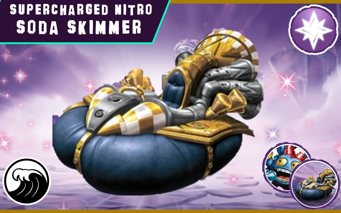 Vehicle Supercharged Nitro Soda Skimmer