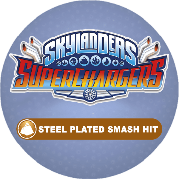 Steel plated smash hit back