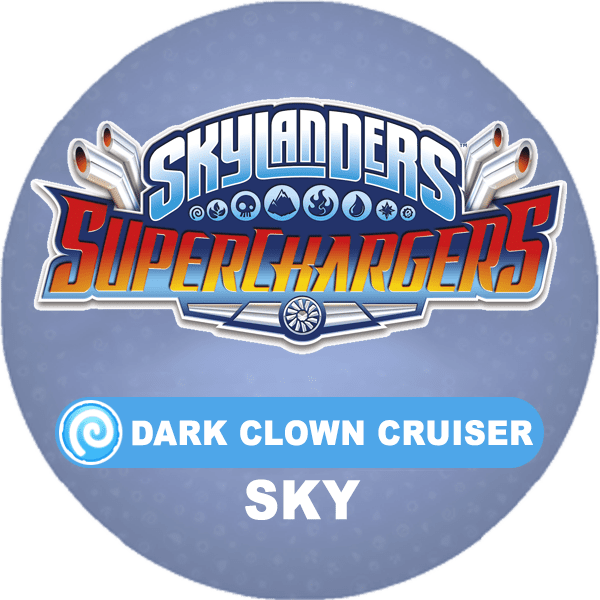 Dark clown cruiser back
