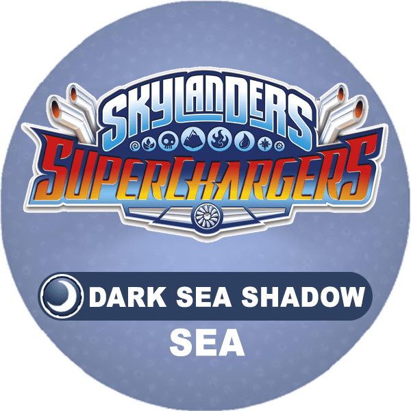 Dark sea shadow back