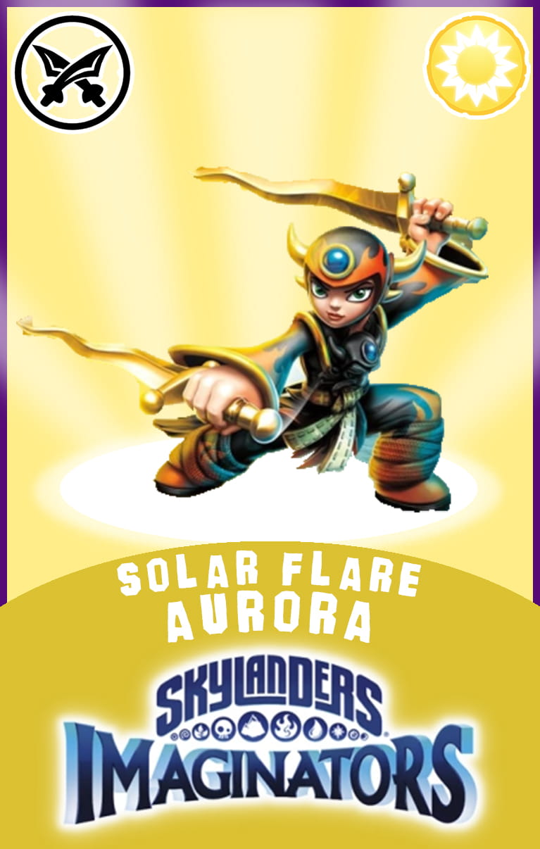 Solar Flare Aurora