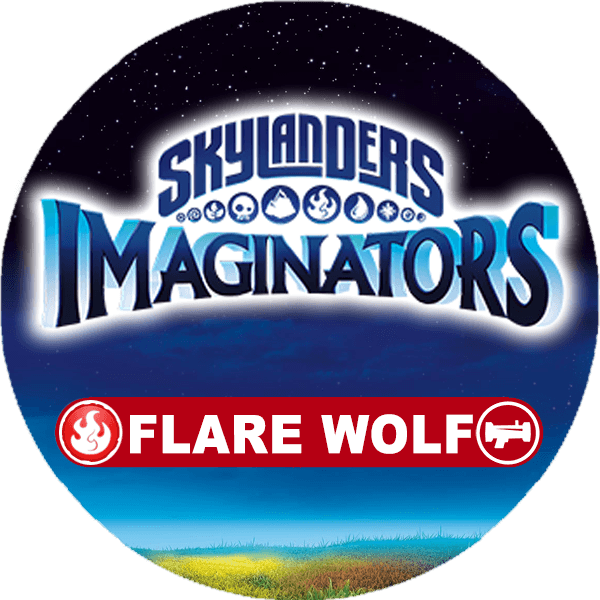 Flare wolf back