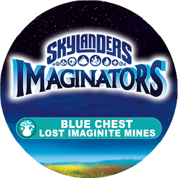 Lost imaginite mines blue chest back