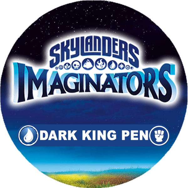 Dark king pen back