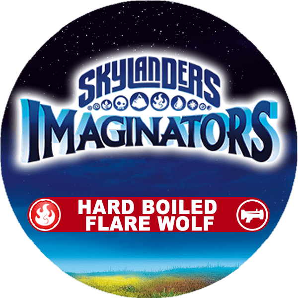 Hard boiled flare wolf back