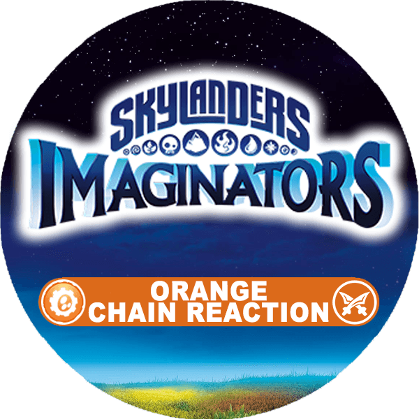 Orange chain reaction back