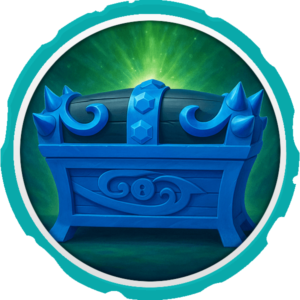 Cursed tiki temple blue chest