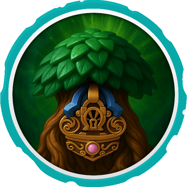 Enchanted elven forest