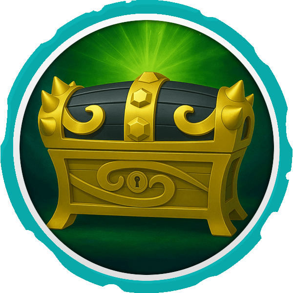 Gold mystery chest