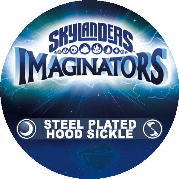 Steel plated hood sickle