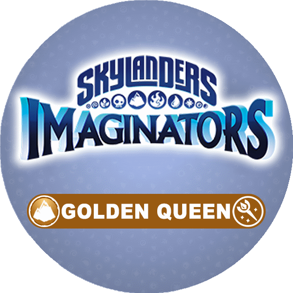 Golden queen back