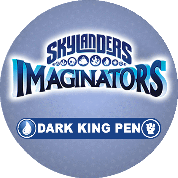 Dark king pen back