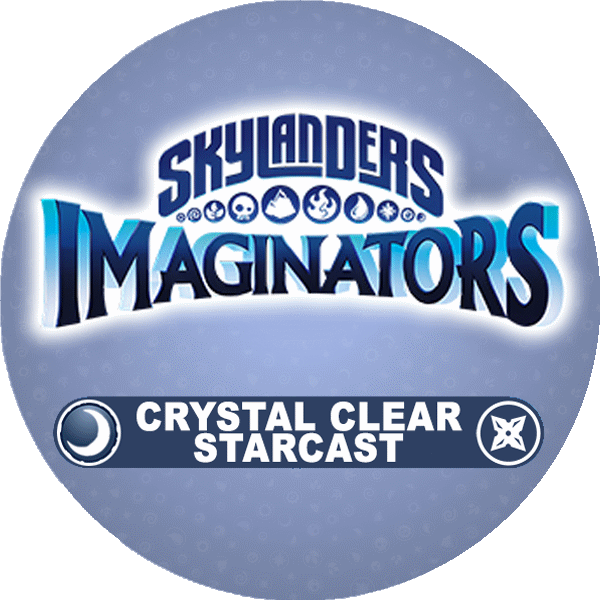 Crystal clear starcast back