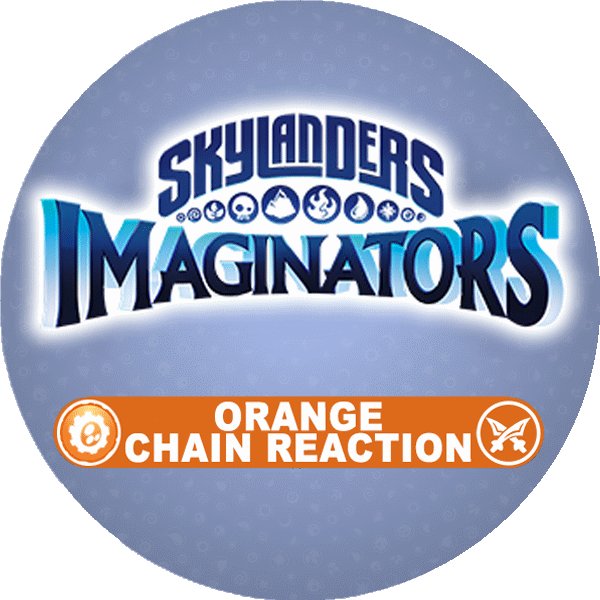 Orange chain reaction back