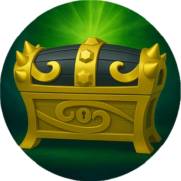 Gold mystery chest