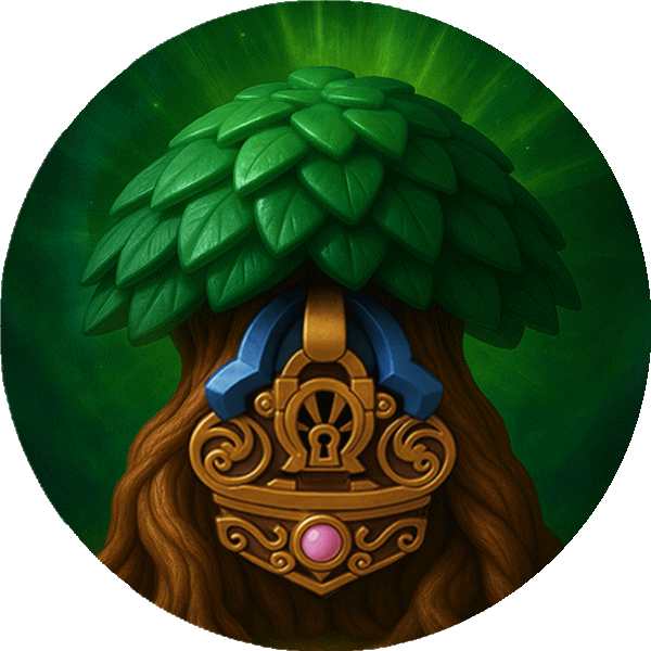 Enchanted elven forest