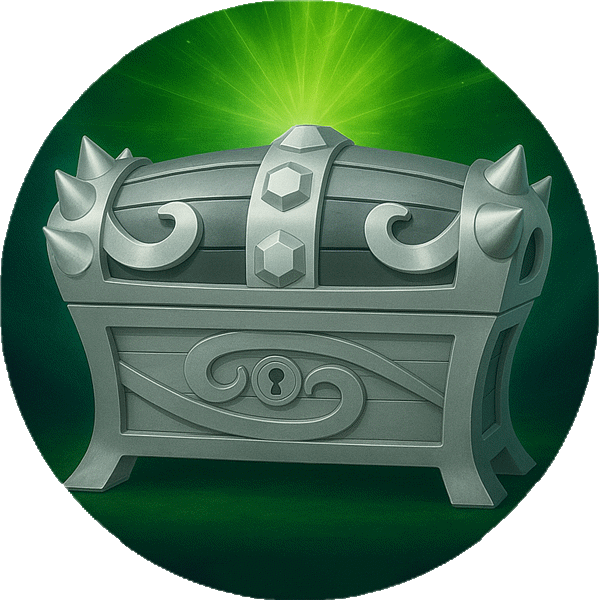 Silver mystery chest